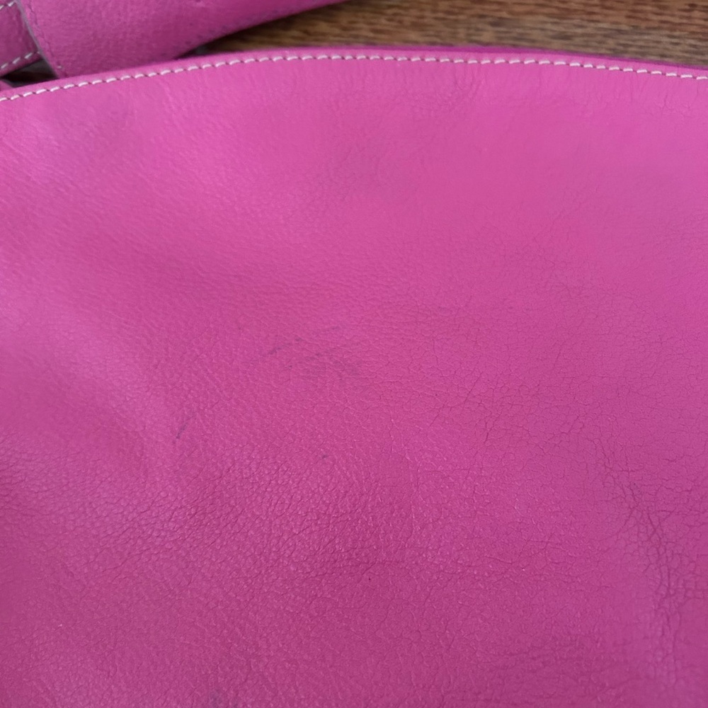 Dooney & Bourke Dillen Pink Leather Hobo Bag - Picture 3 of 11